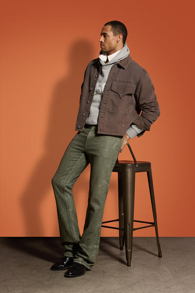 Hudson Jeans Men's Walker Kick Flare Jeans - Wax Olive