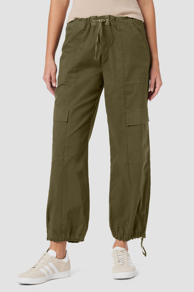Drawstring Cargo Parachute Pant Premium Italian Fabric