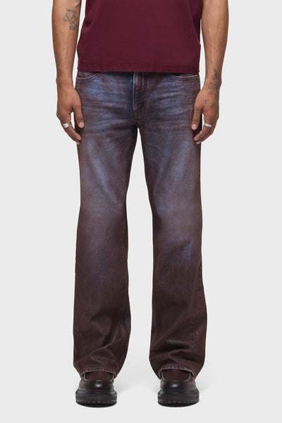 パンツ SECTION DROP FLARE COATED DENIM 48 Walker Kick Flare | Hudson Jeans