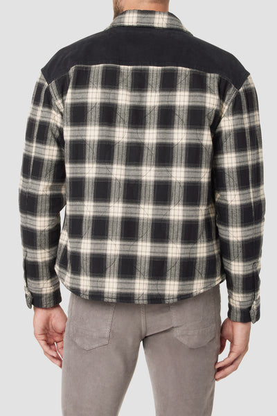 Padded Long Sleeve Jacket | Premium Italian Fabric | Hudson