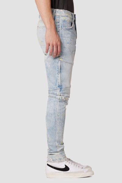 Starbrand Washed Blue Mens Jeans Gradient Pencil Denim Pants Long Slim Fit  Zipper Biker Jeans 2020 Jeans From Starbrand, $29.6