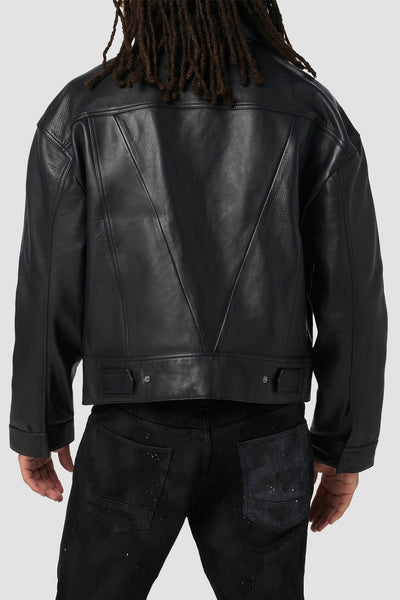 Leather Trucker Jacket