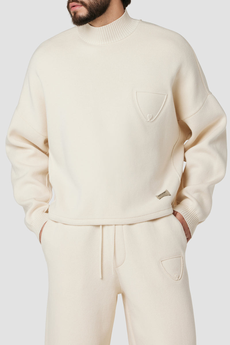 Hudson x Brandon Williams Jrue Mockneck Sweater