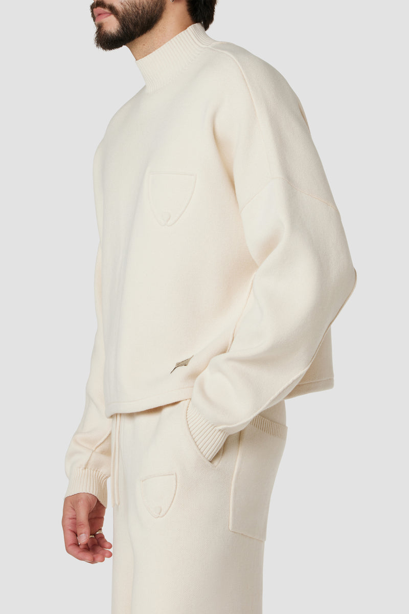 Hudson x Brandon Williams Jrue Mockneck Sweater