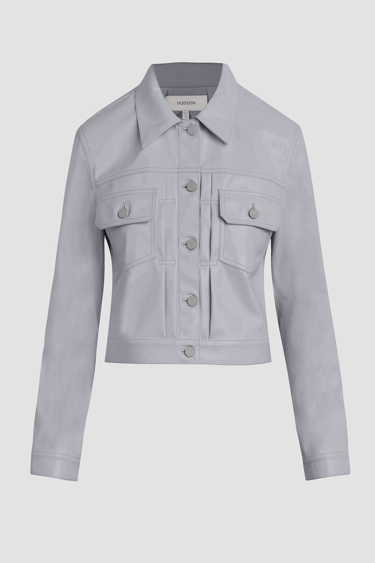 Cropped denim jacket sales river island