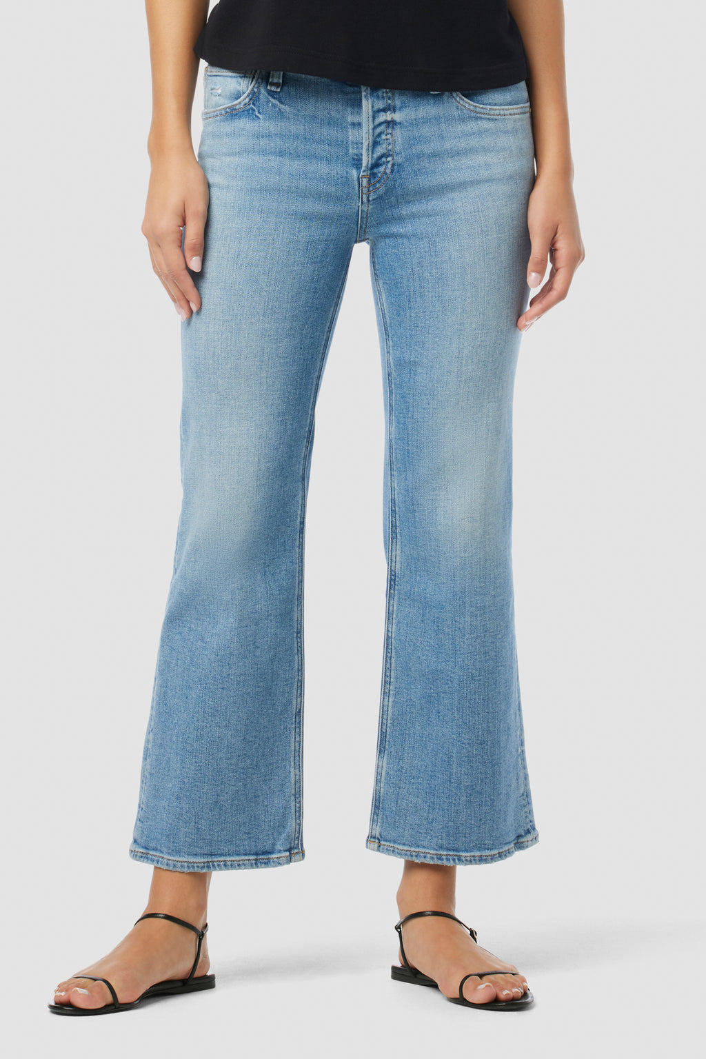 Rosie High-Rise Wide Leg Ankle Jean