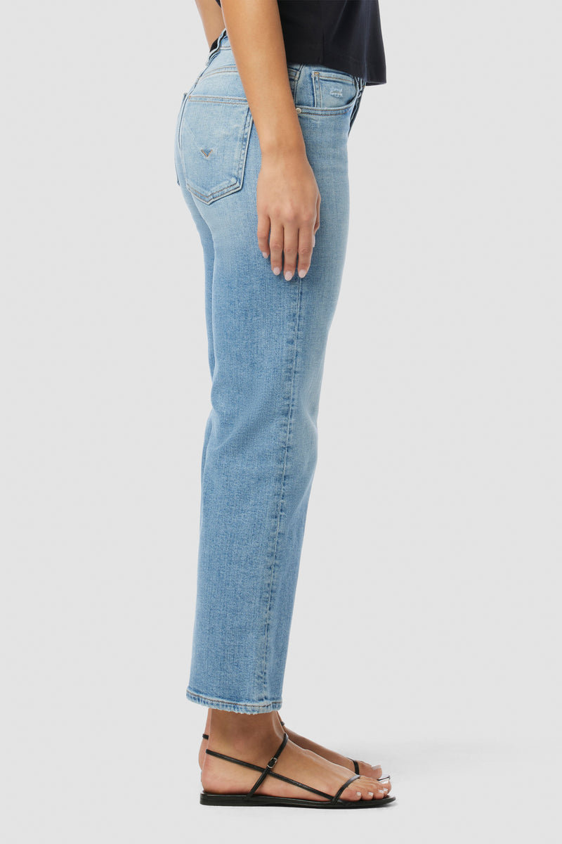 Rosie High-Rise Wide Leg Ankle Jean