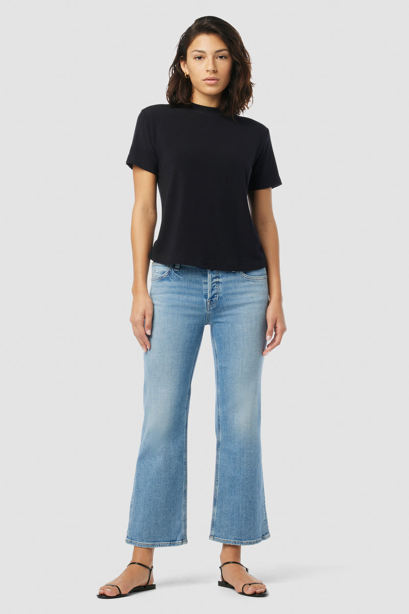 Rosie High-Rise Wide Leg Ankle Jean