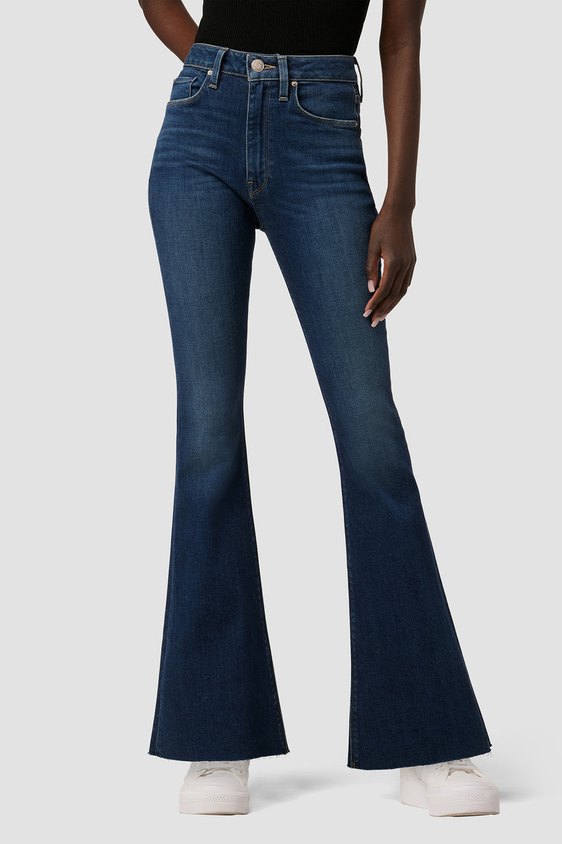 Holly High-Rise Flare Barefoot Jean