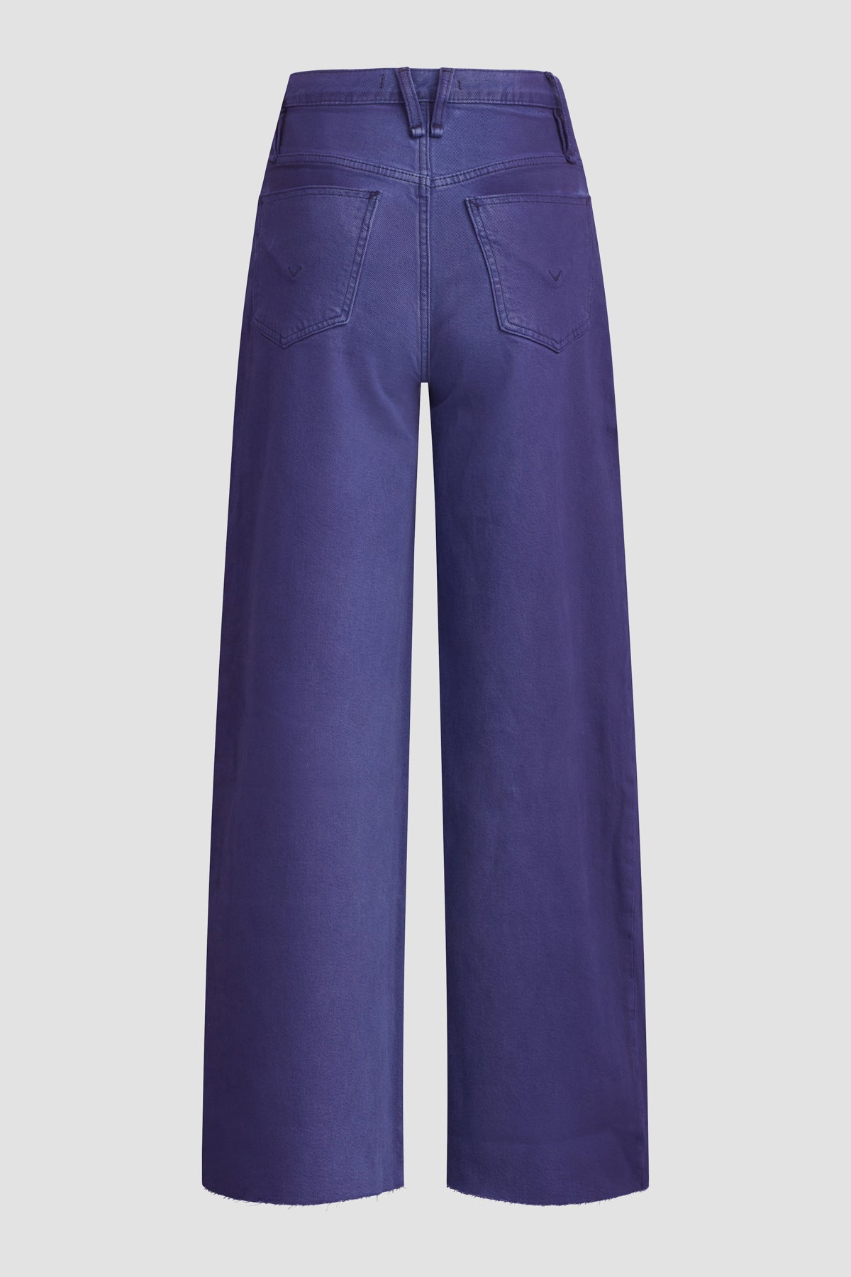 8 By YOOX ORGANIC COTTON CROPPED TAPERED JEAN, Dark purple Women's Denim  Pants