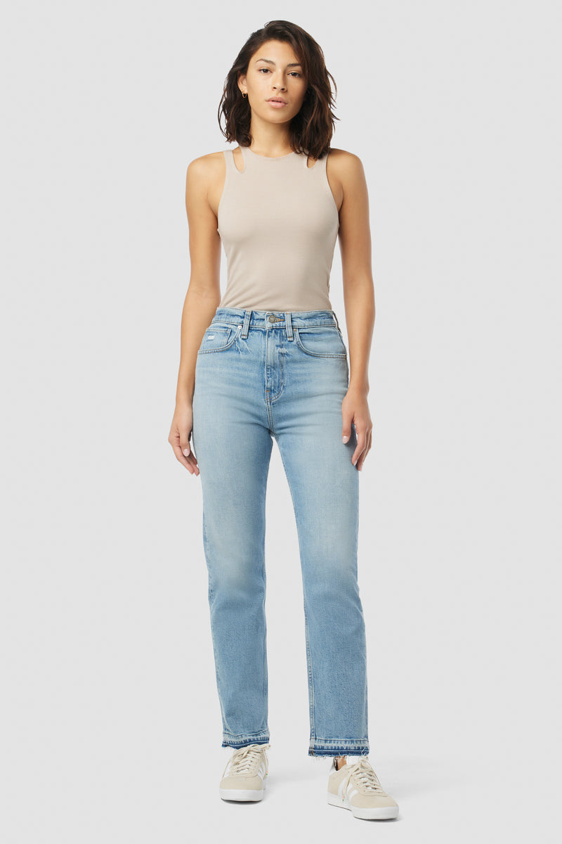 Jade High-Rise Straight Loose Fit Jean