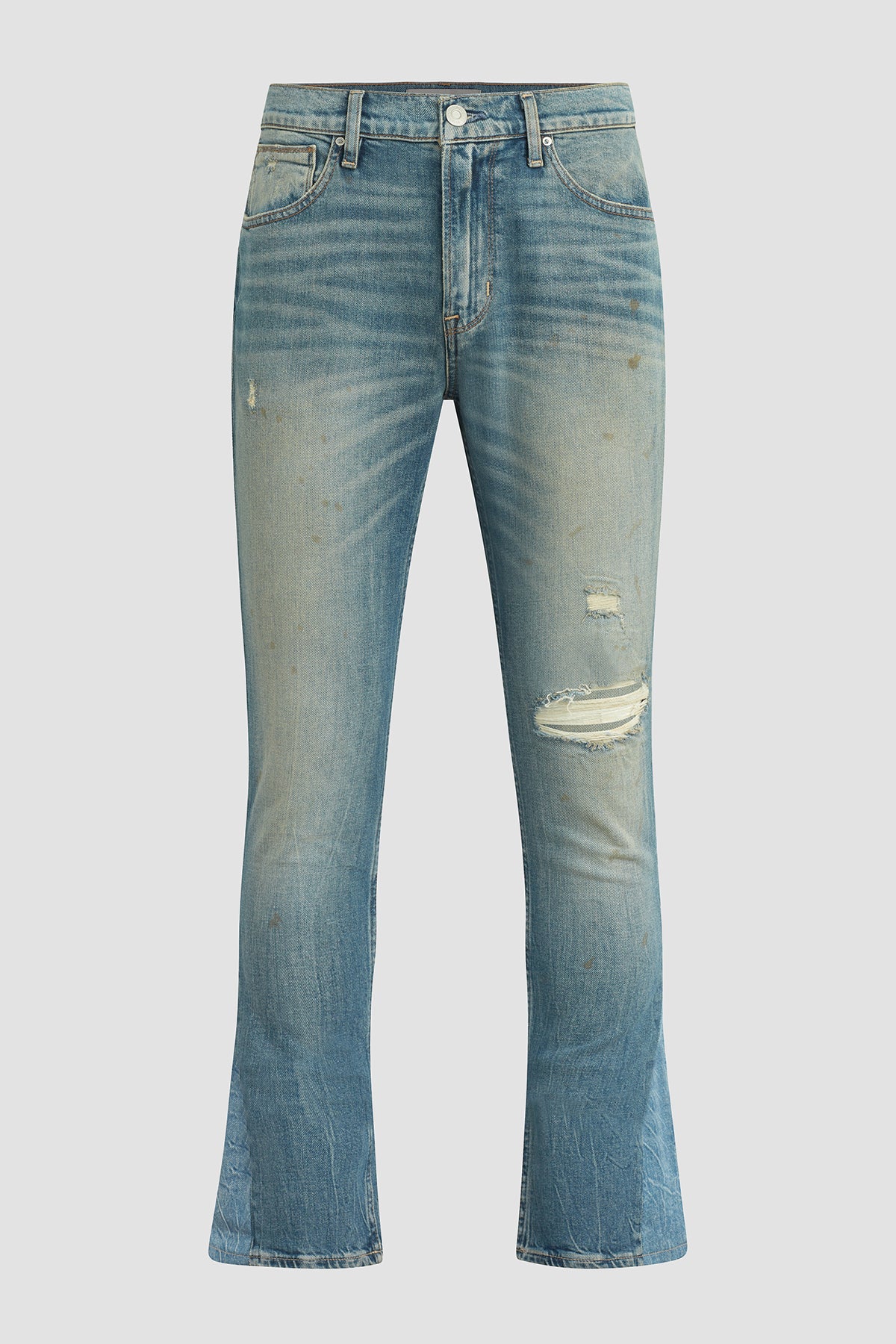 Skinny Kick Flare Jean, Premium Italian Fabric