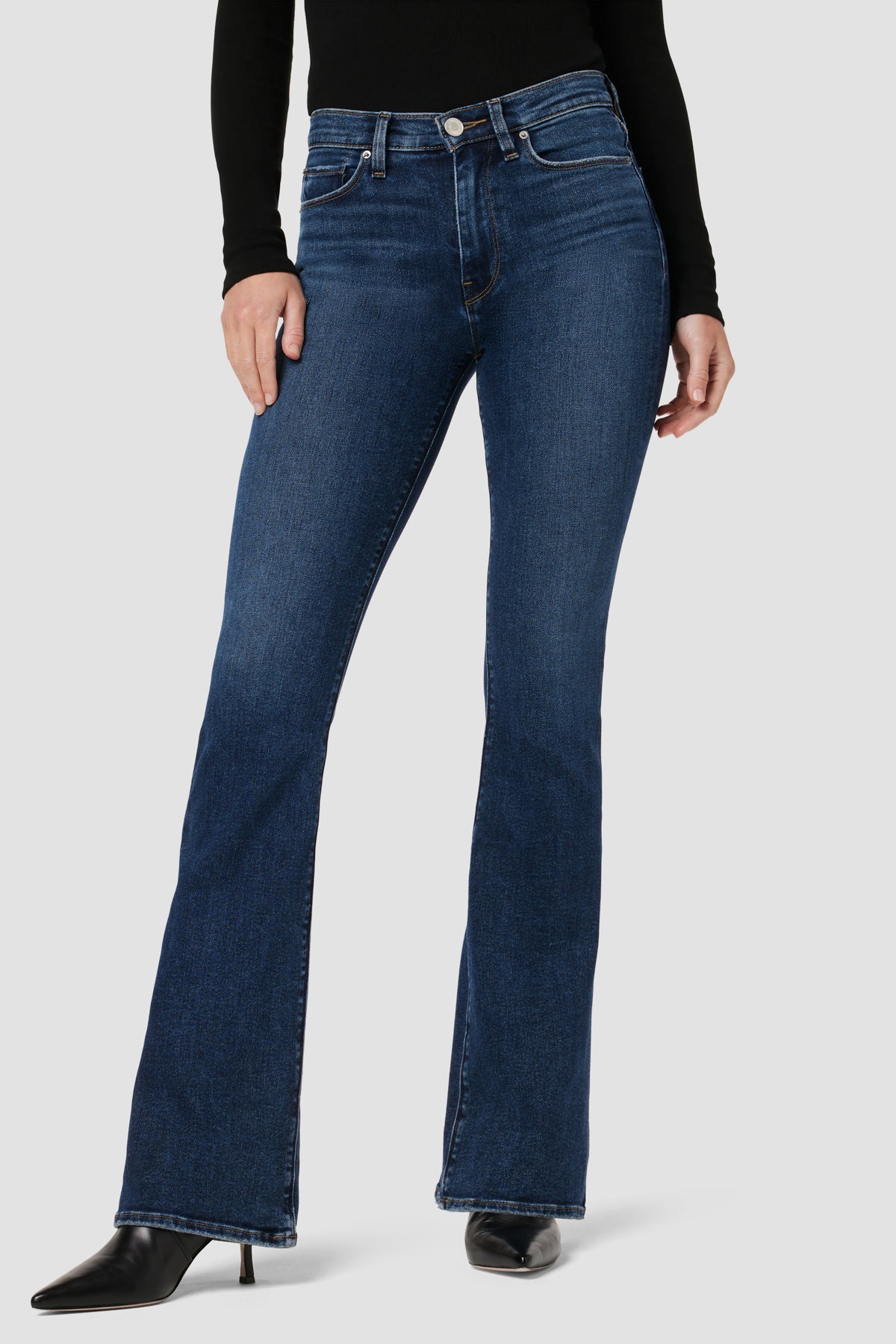 Barbara High-Rise Bootcut Jean | Premium Italian Fabric