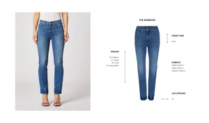 Barbara Fit Focus | expertly crafted denim | Hudson Jeans