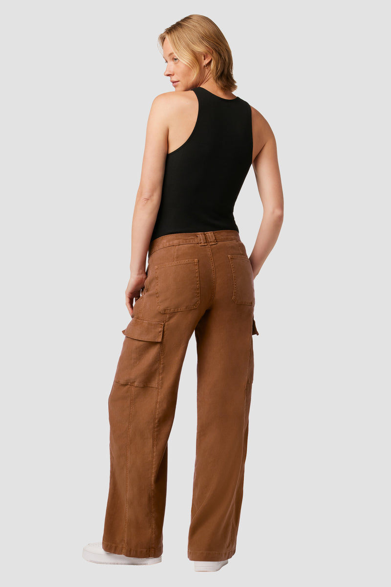 Mid-Rise Utility Wide Leg Cargo