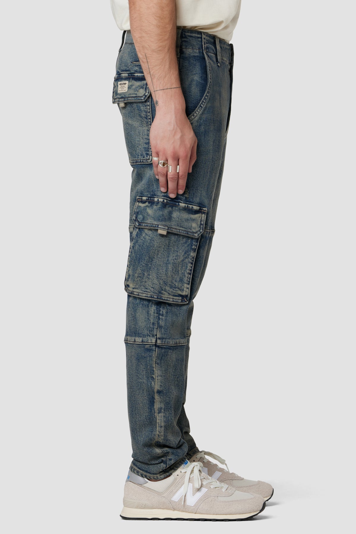 Zack Skinny Cargo Jean | Premium Italian Fabric | Hudson Jeans