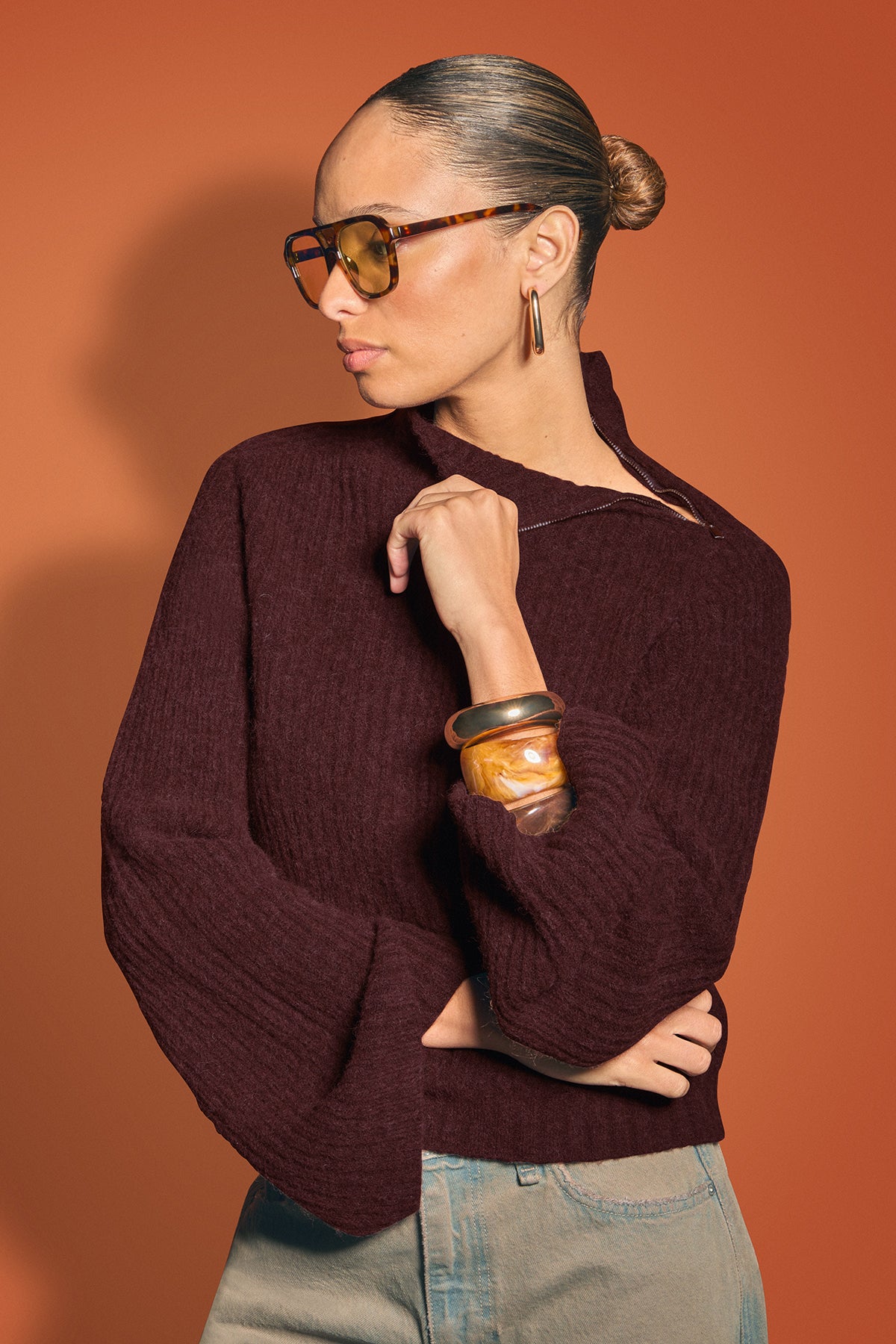 Spencer Zipped Sweater