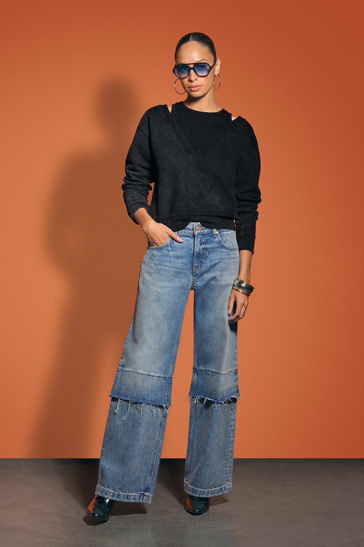 Lolo Layered Sweatshirt