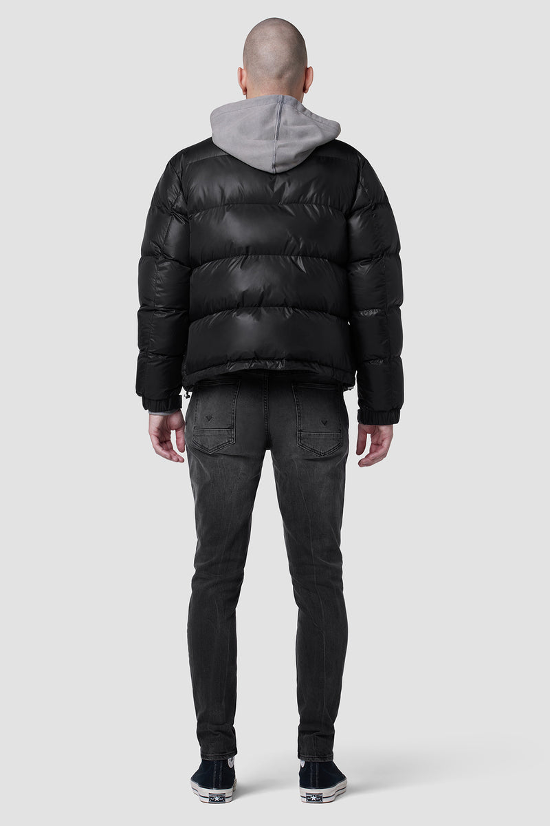 Lightweight puffer jacket hotsell mens with hood