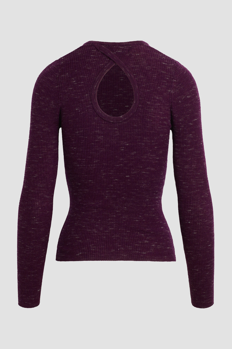 Back Keyhole Sweater