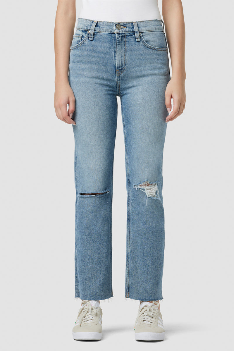 Remi High-Rise Straight Ankle Jean