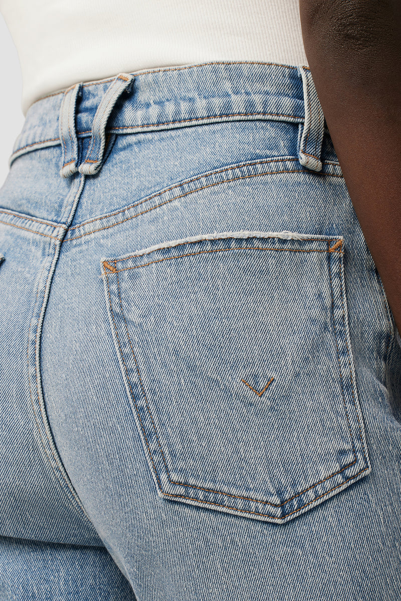 Harlow Ultra High-Rise Cigarette Ankle Jean