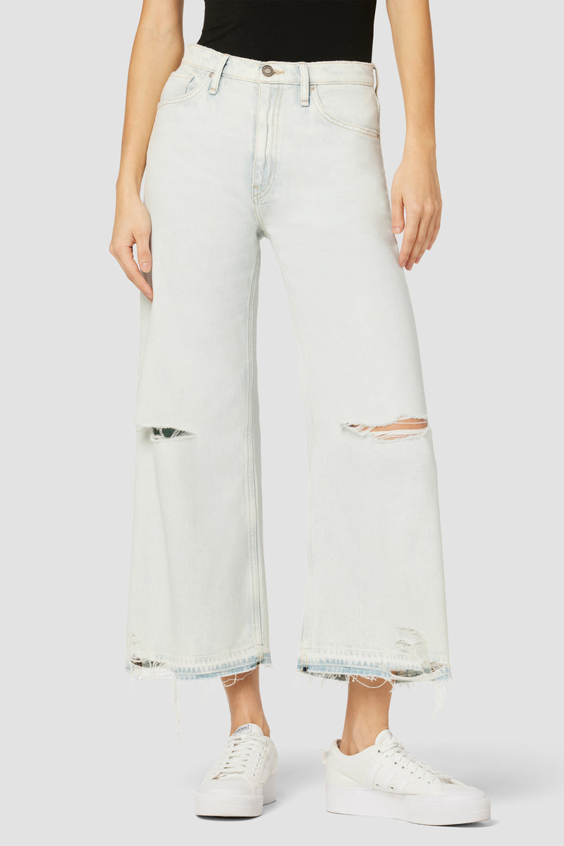 Jodie Loose Fit Wide Leg Crop Jean