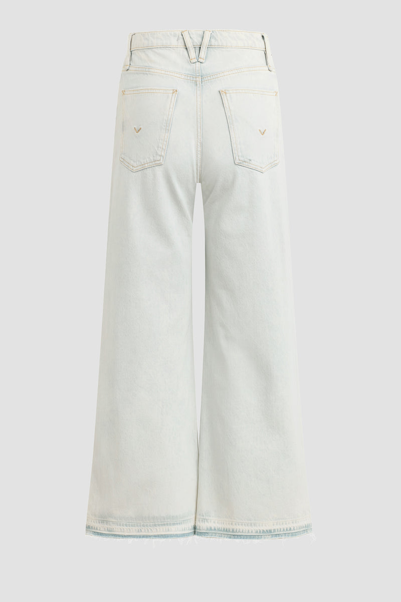 Jodie Loose Fit Wide Leg Crop Jean