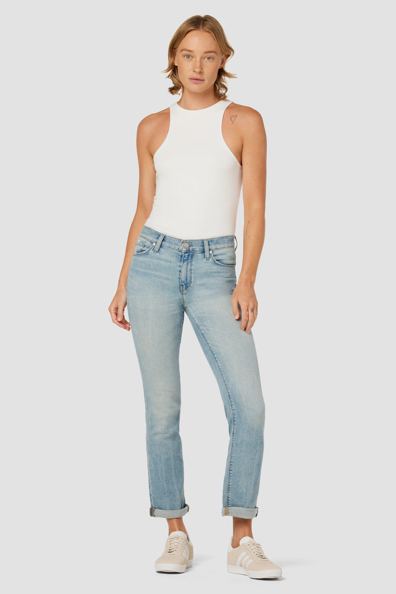 Nico Mid-Rise Straight Ankle Jean