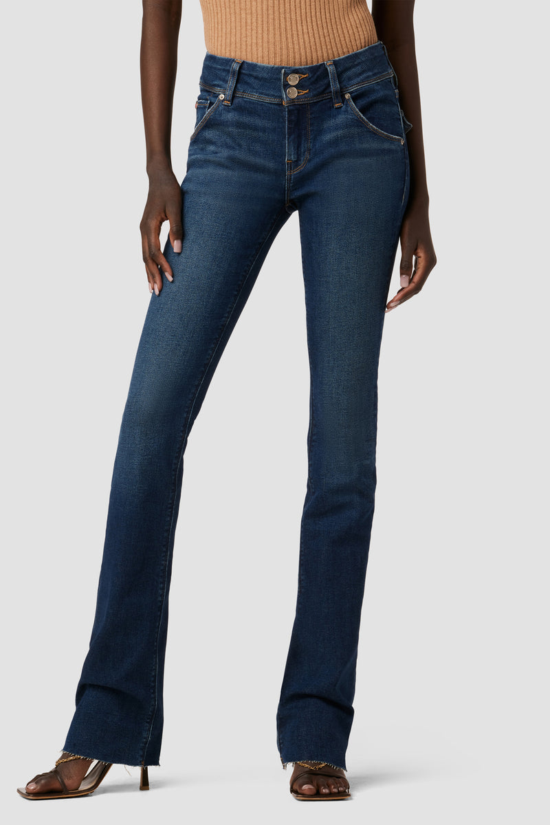 Beth Mid-Rise Baby Bootcut Jean