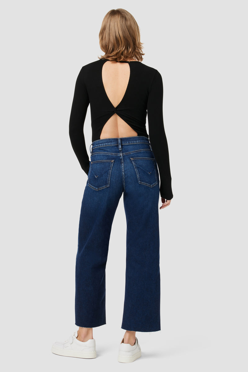 Rosie High-Rise Wide Leg Ankle Jean