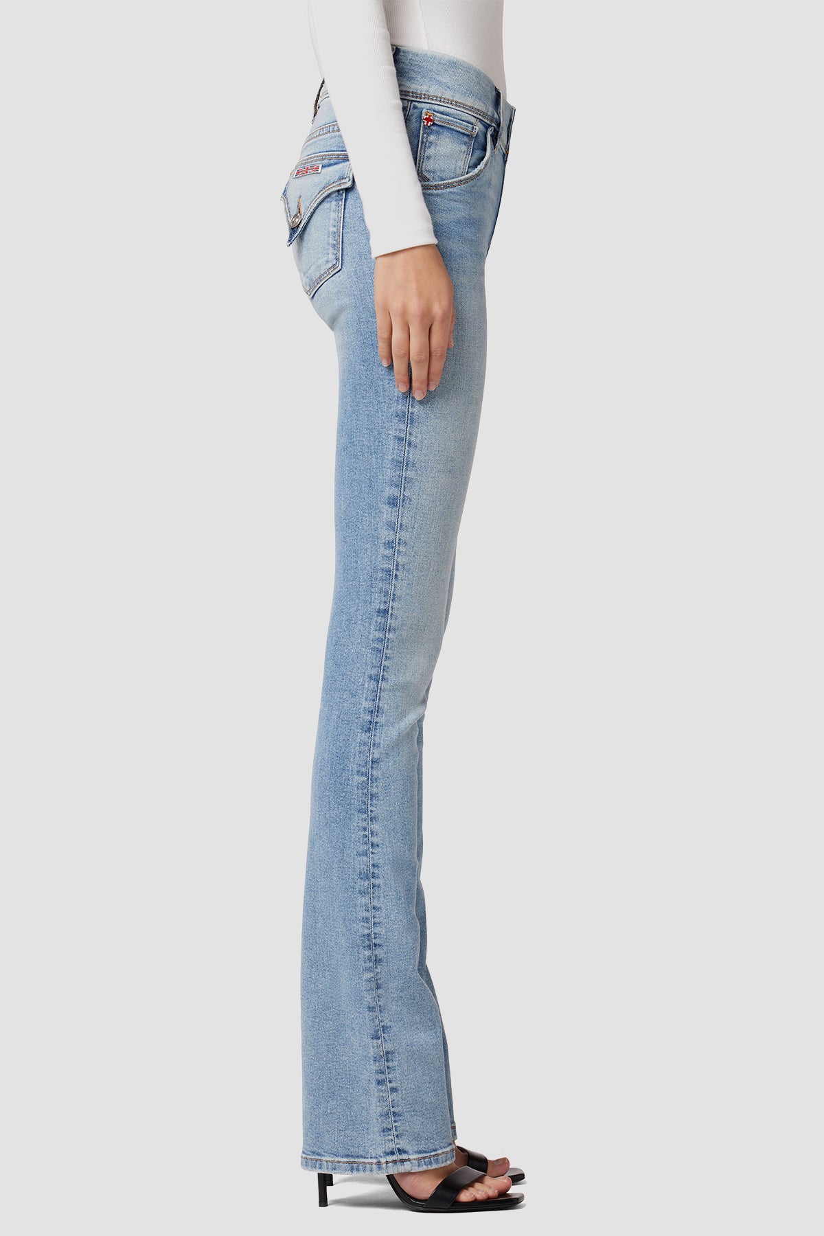 Beth Mid-Rise Baby Bootcut Jean