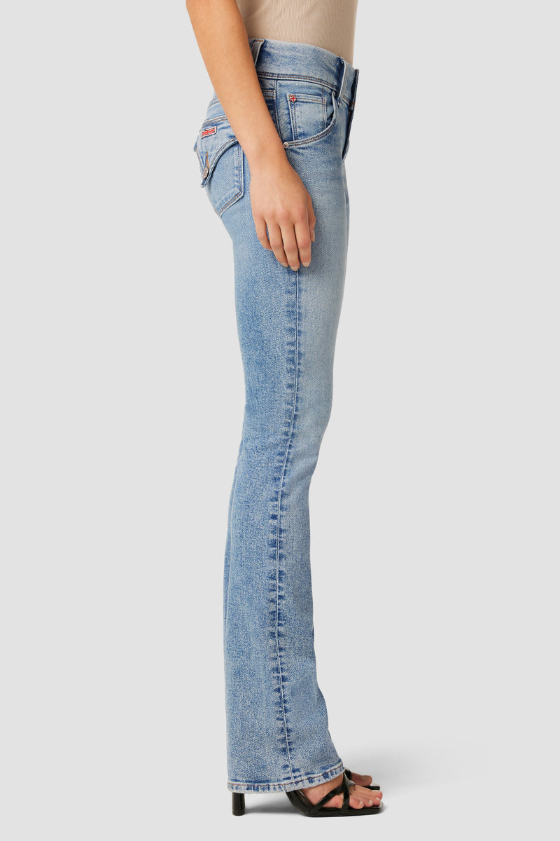 Beth Mid-Rise Baby Bootcut Petite Jean