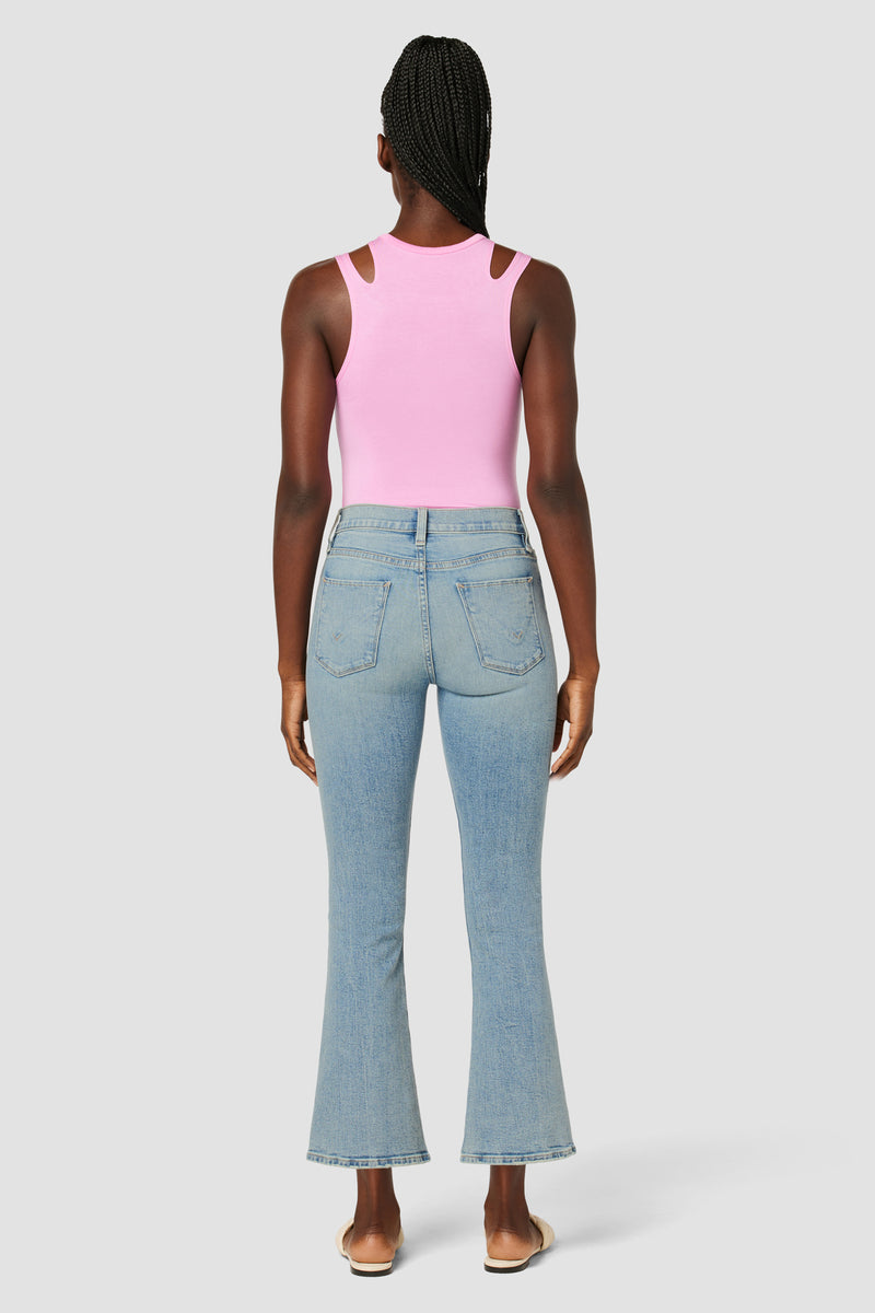 Barbara High-Rise Bootcut Crop Jean