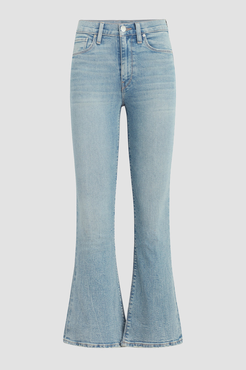 Barbara High-Rise Bootcut Crop Jean