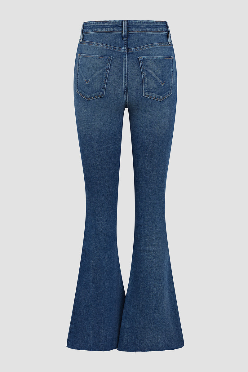 Holly High-Rise Flare Barefoot Jean