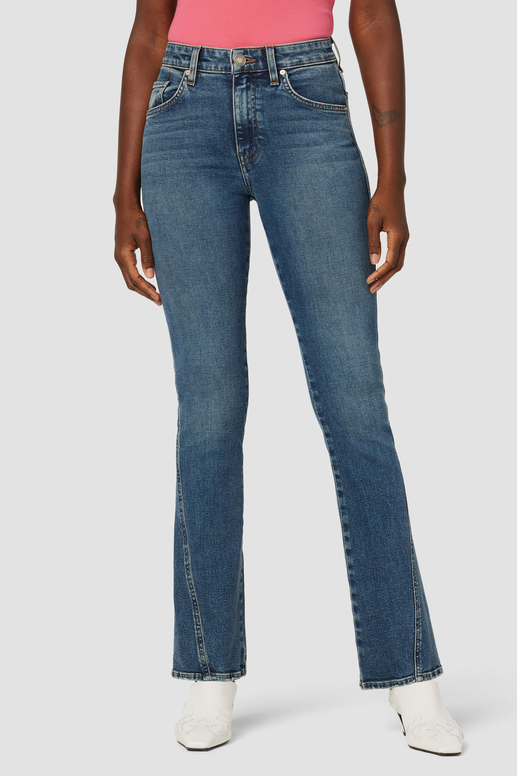 Barbara High-Rise Baby Bootcut Jean