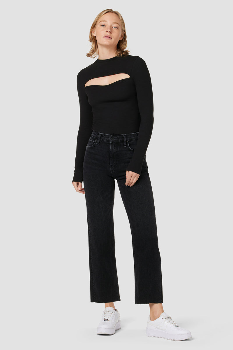 Remi High-Rise Straight Ankle Jean