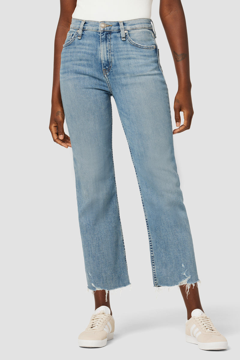 Remi High-Rise Straight Crop Jean