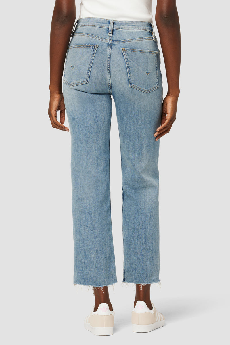 Remi High-Rise Straight Crop Jean