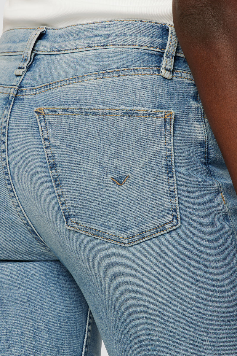Remi High-Rise Straight Crop Jean