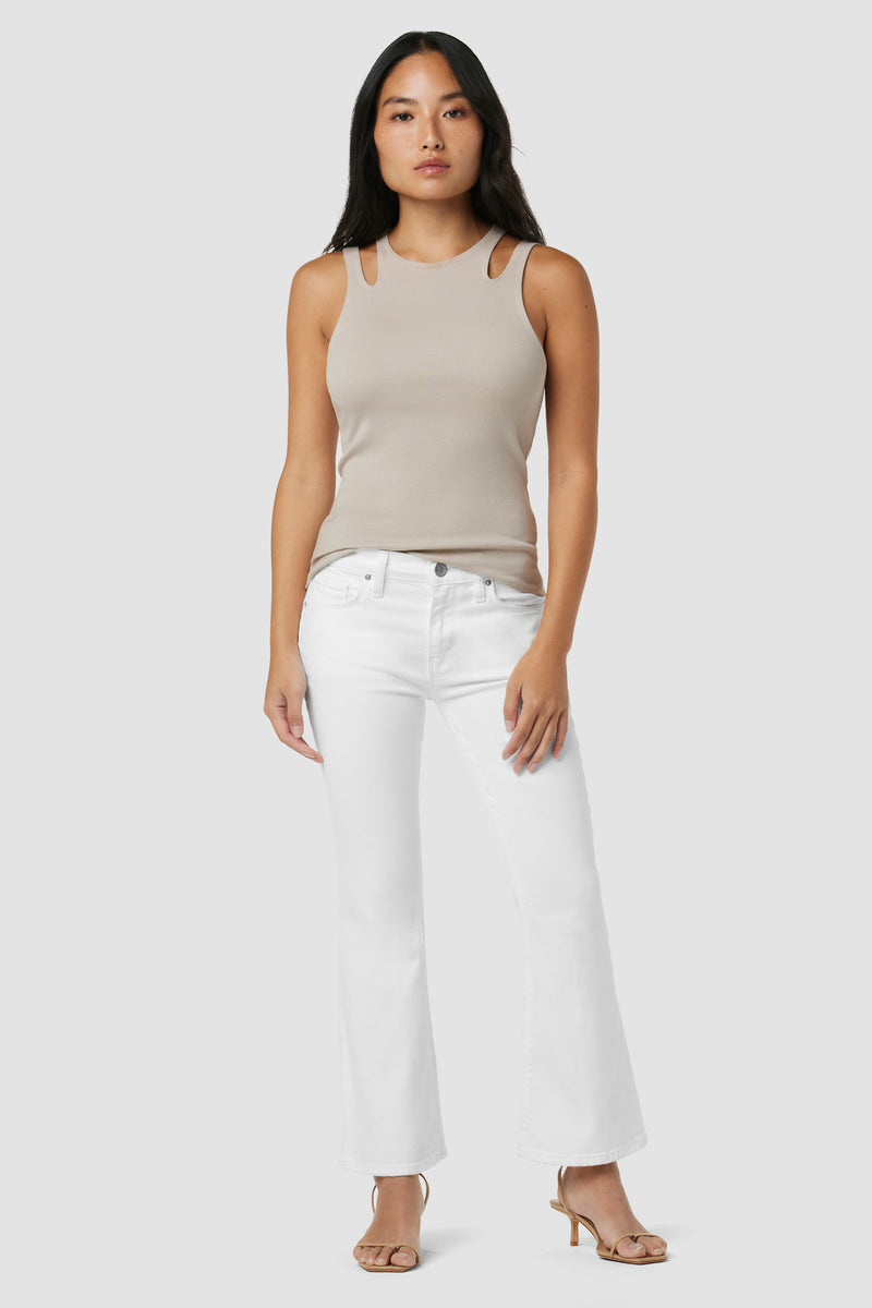 Nico Mid-Rise Bootcut Crop Petite Jean