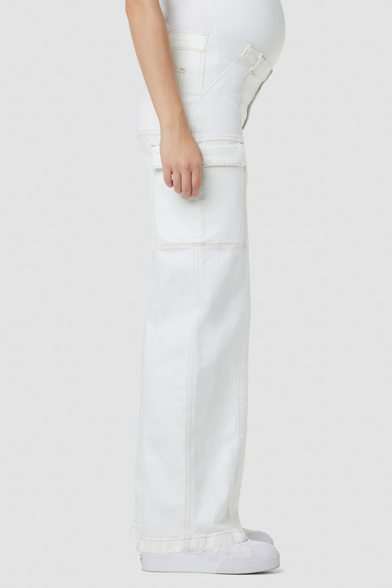 Utility Wide Leg Cargo Maternity Jean