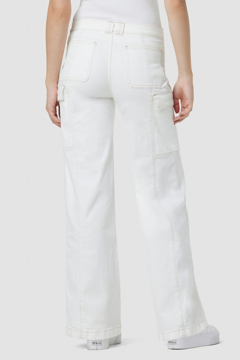 Utility Wide Leg Cargo Maternity Jean