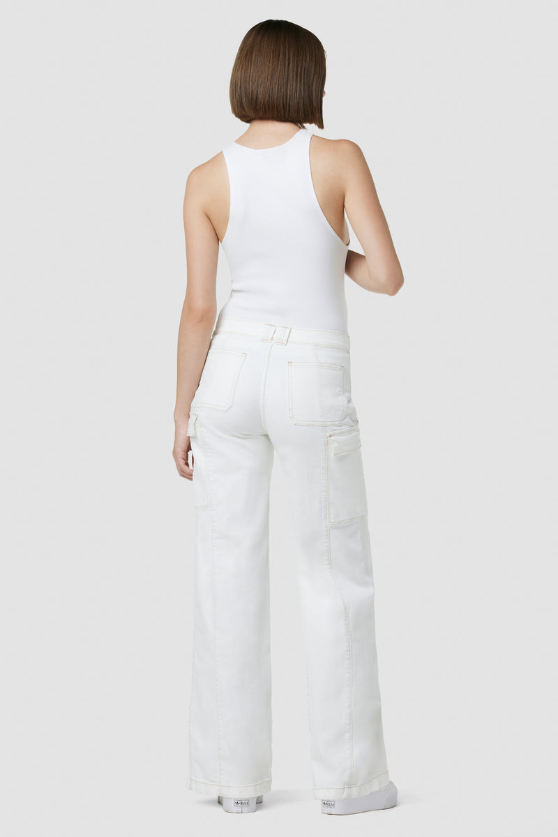 Utility Wide Leg Cargo Maternity Jean