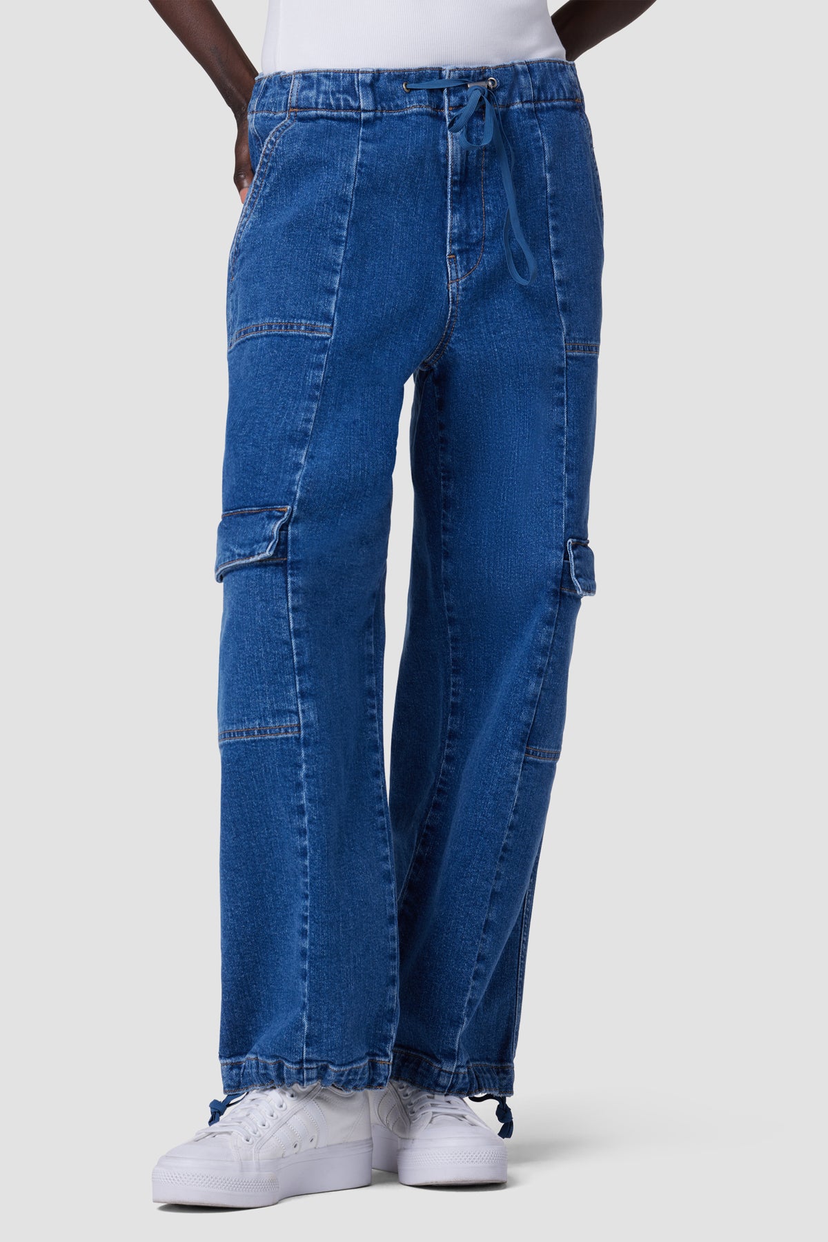 Drawstring Cargo Parachute Pant | Premium Italian Fabric