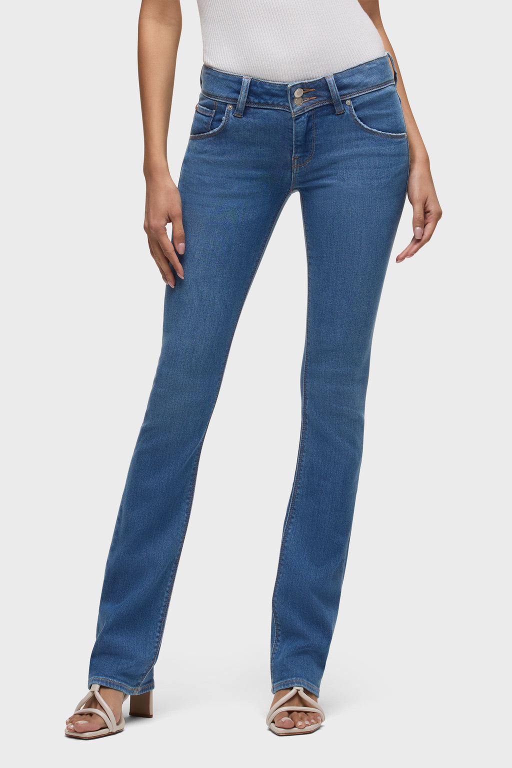 Beth Mid-Rise Baby Bootcut Jean