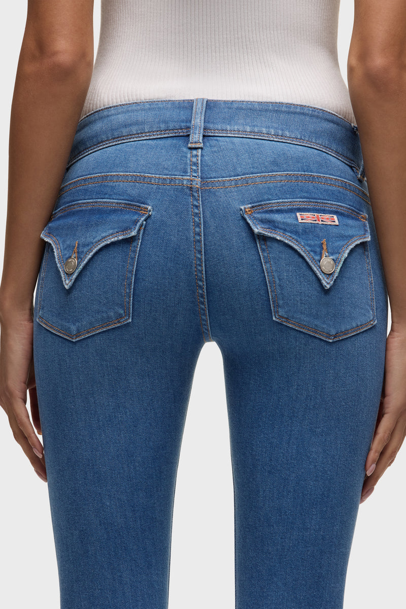 Beth Mid-Rise Baby Bootcut Jean