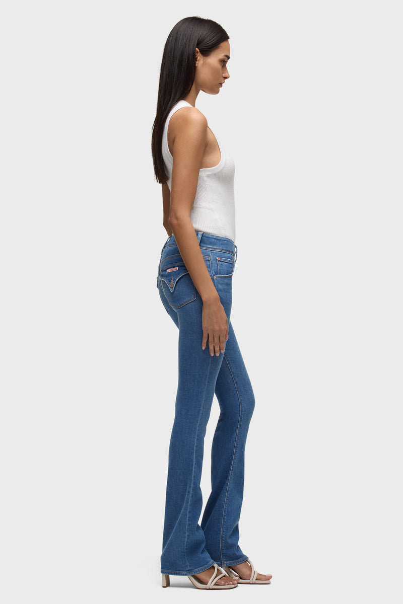 Beth Mid-Rise Baby Bootcut Jean