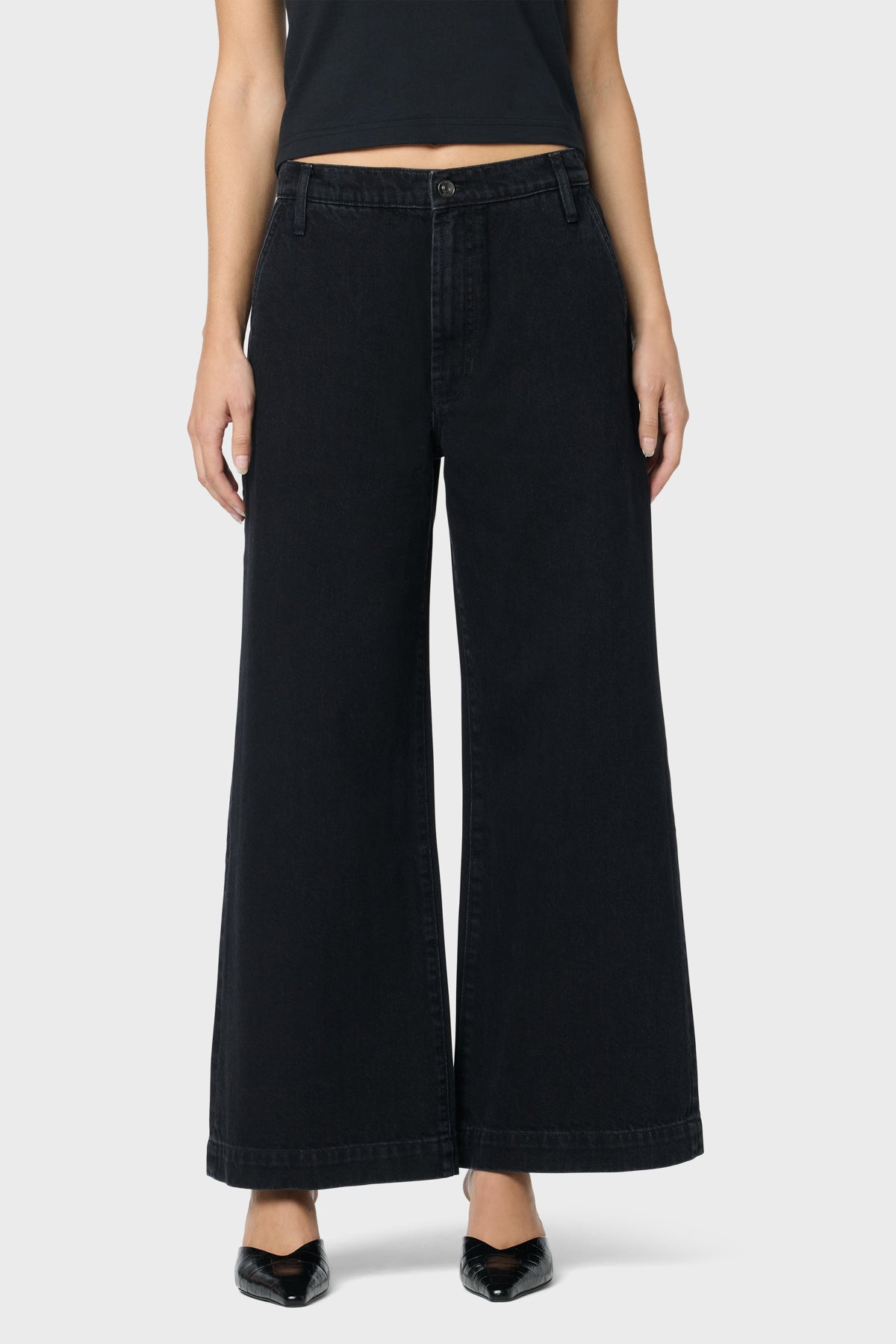 Jolene Wide Leg | Premium Italian Fabric | Hudson Jeans